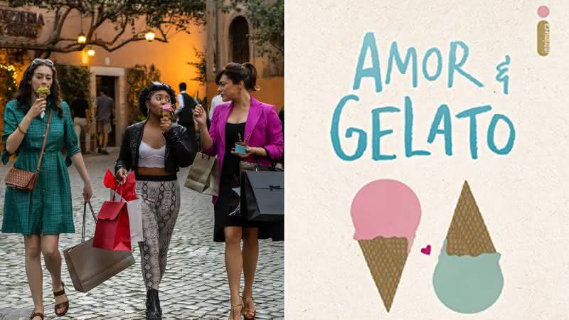 Susanna Skaggs e Anjelika Washington estrelam a adaptação de "Amor e Gelato" - Divulgação/Netflix/Instrínseca