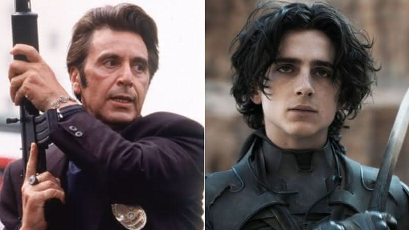 Al Pacino gostaria de ver Timothée Chalamet em sequência de “Fogo contra Fogo”: "Ele é um ator maravilhoso" - Divulgação/Warner Bros.