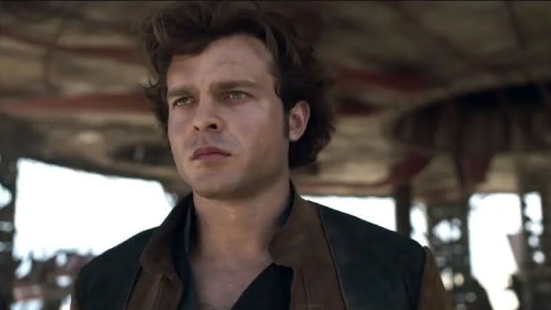 Alden Ehrenreich no filme "Han Solo: Uma História Star Wars" - Divulgação/Lucasfilm