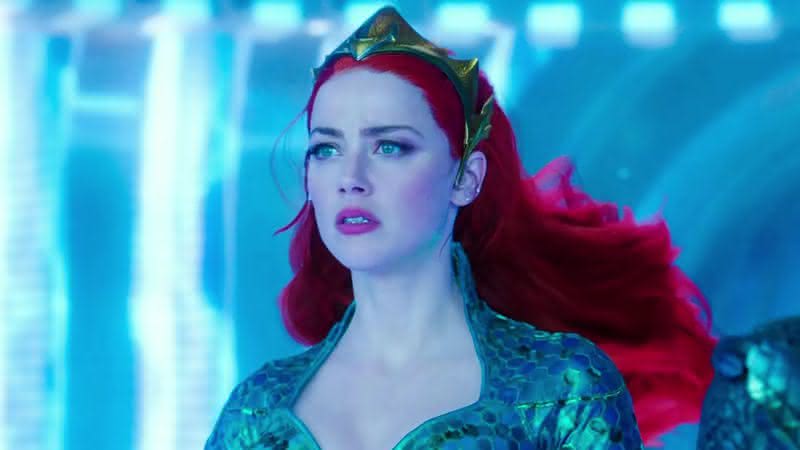 Amber Heard diz que seu papel em "Aquaman 2" foi reduzido graças a Johnny Depp - Divulgação/Warner Bros