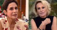 Andréa Beltrão e Ana Maria Braga falaram sobre Hebe Camargo no programa - Reprodução/Globoplay