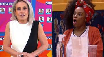 Ana Maria Braga pediu desculpas no "Mais Você" por acusar Lumena, do "BBB21", de "racismo reverso" - Reprodução/Globoplay