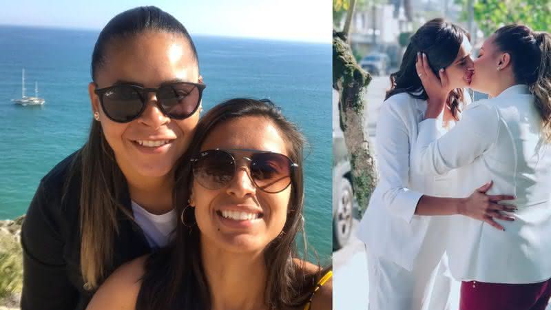 Andressa Alves e Fran se casaram! - Instagram