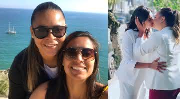 Andressa Alves e Fran se casaram! - Instagram