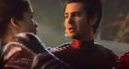 Andrew Garfield e Zendaya em “Homem-Aranha: Sem Volta Para Casa” - (Reprodução/Sony Pictures)