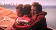 Tom Holland, Andrew Garfield e Tobey Maguire em “Homem-Aranha: Sem Volta Para Casa” - (Reprodução/Sony Pictures)