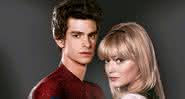 Andrew Garfield e Emma Stone viveram Peter Parker e Emma Stone em "O Espetacular Homem-Aranha" - (Divulgação/Sony Pictures)