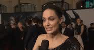 Angelina Jolie durante a première de Malévola 2 - Reprodução/YouTube