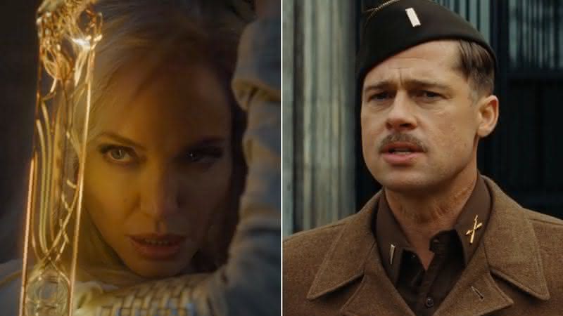 Angelina Jolie afirma ter brigado com Brad Pitt por ele ter aceitado papel em "Bastardos Inglórios" - Marvel Studios / Universal Pictures