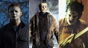 Michael Myers, Leatherface e Jason Voorhees: três antagonistas de filmes de terror - Divulgação