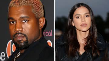 Kanye West repostou fotos de Bruna Marquezine nas redes sociais - reprodução: Getty Images/  Pascal Le Segretain/ Dominik Bindl