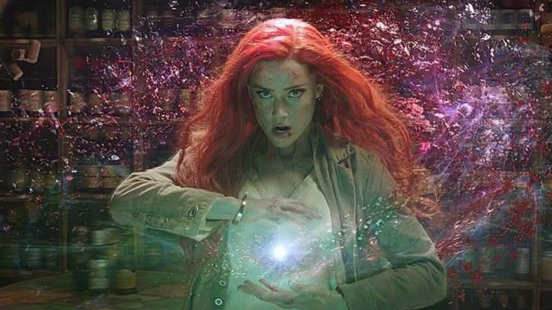 "Aquaman e o Reino Perdido": Amber Heard posta nova foto nos bastidores do longa - Divulgação/Warner Brosa