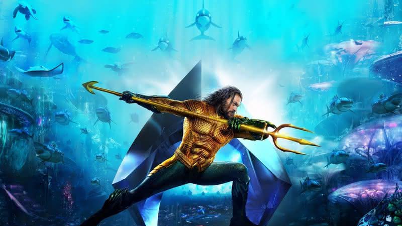Jason Momoa e a James Wan comemoram fim das gravações de "Aquaman 2" - Divulgação/Warner Bros