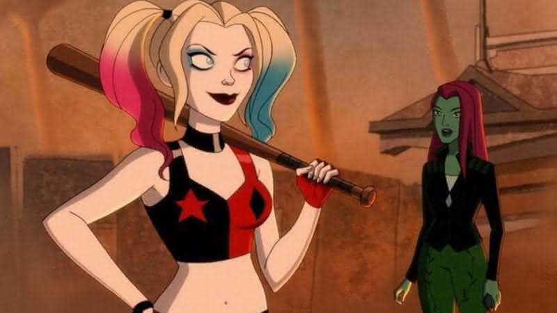 Arlequina é dublada por Kaley Cuoco na animação - Divulgação/DC Universe