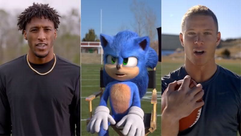 Sonic em atletas no comercial do Super Bowl 2020 de Sonic: O Filme - YouTube