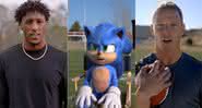 Sonic em atletas no comercial do Super Bowl 2020 de Sonic: O Filme - YouTube
