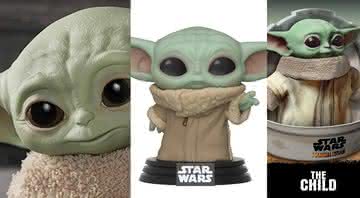 Bonecos do Baby Yoda no mercado norte-americano - Hasbro/Funko/Mattel