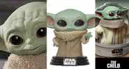 Bonecos do Baby Yoda no mercado norte-americano - Hasbro/Funko/Mattel
