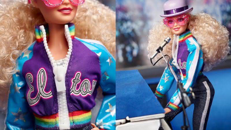 Elton John ganha Barbie inspirada em sua carreira - Divulgação/Mattel