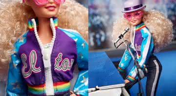 Elton John ganha Barbie inspirada em sua carreira - Divulgação/Mattel