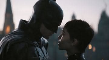 Robert Pattinson e Zoë Kravitz vivem Bruce Wayne e Selina Kyle em "Batman" - Divulgação/Warner Bros.