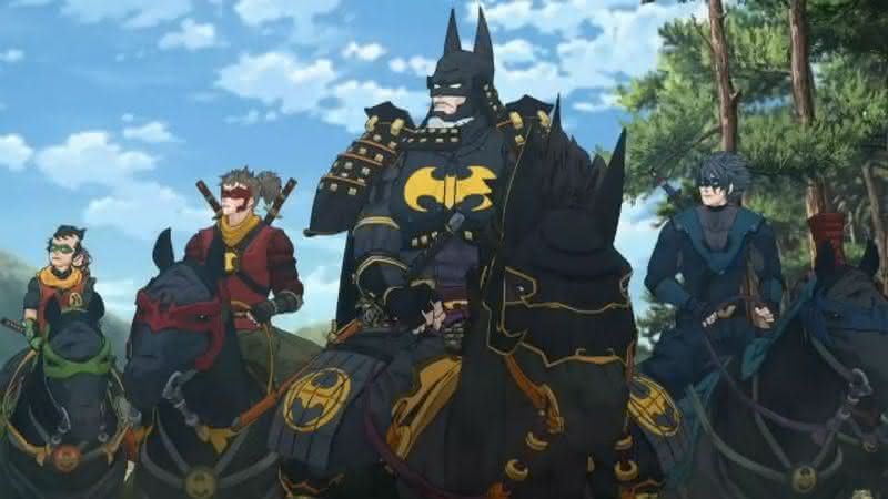 Batman, Robins e Asa Noturna no Japão Feudal - Reprodução/Warner Bros.