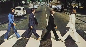 Beatles na capa de Abbey Road - Divulgação/Apple Records