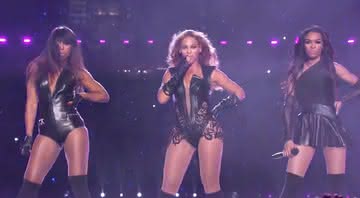 Destiny's Child no Super Bowl de 2013. Reprodução/YouTube