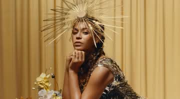 Foto de Tyler Mitchell de Beyoncé na capa da Vogue. Crédito: Reprodução/Instagram