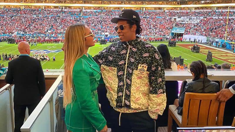 Beyoncé e Jay-Z no Super Bowl 2020 - Reprodução/Instagram