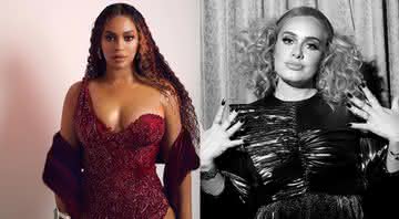 Beyoncé e Adele - Reprodução/Instagram