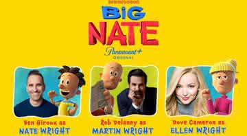 Paramount+ anuncia "Big Nate", sua nova série original de animação - Divulgação/Paramount+