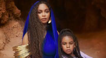 Beyoncé e Blue Ivy - Reprodução/YouTube