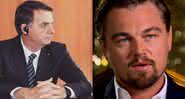 O presidente relacionou o ator Leonardo DiCaprio aos incêndios na Amazônia - Reprodução/Instagram/Youtube
