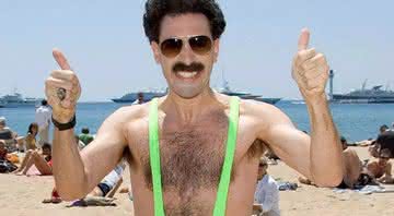 Sacha Baron Cohen como protagonista em Borat 2 - Divulgação/Amazon Prime Video