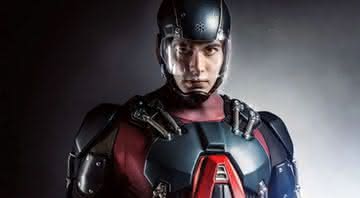 Brandon Routh como Eléktron em pôster de Legends of Tomorrow - Divulgação/CW