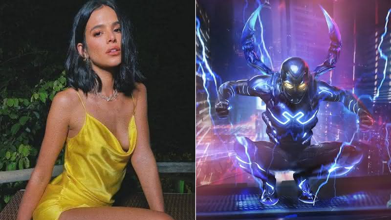 Bruna Marquezine será a protagonista feminina de "Besouro Azul" - Reprodução/Instagram/DC Comics