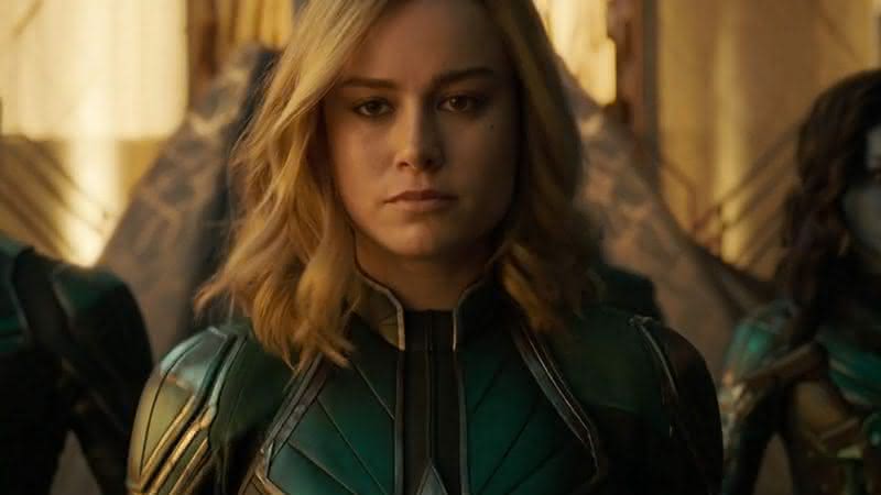 Brie Larson interpreta Carol Danvers em "Capitã Marvel" - Divulgação/Marvel Studios