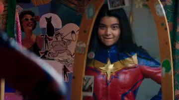 Iman Vellani interpreta Kamala Khan, a protagonista de "Ms. Marvel" - Divulgação/Marvel Studios
