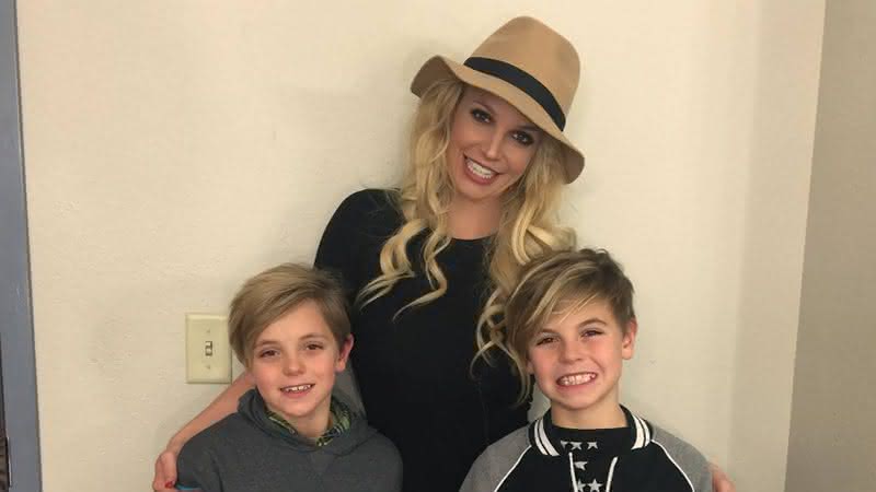 Britney e seus filhos - Reprodução/Instagram