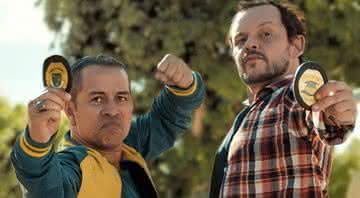 Edmilson Filho e Matheus Nachtergaele estrelam "Cabras da Peste", nova comédia brasileira da Netflix - Divulgação/Netflix