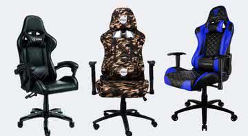 Selecionamos 10 opções de cadeiras Gamer diferentes para você conferir e escolher a sua preferida - Reprodução/Amazon