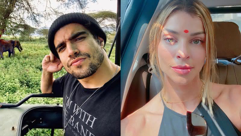 Caio Castro e Grazi Massafera surgem em foto juntinhos - Instagram