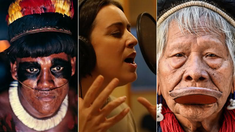 Campanha em prol da preservação da cultura dos povos indígenas reúne músicos em mini-doc - Divulgação/Maureen Bissiliat/Nicolas Tucat