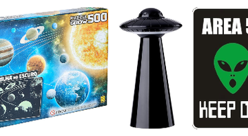 Dia do Disco Voador: 8 itens para uma decoração extraterrestre - Reprodução/Amazon