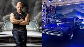 Carro de Dom Toretto, de "Velozes & Furiosos", é exposto em shopping no Rio de Janeiro - Divulgação/Universal Pictures