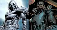 Cavaleiro da Lua e Blade em HQs - Marvel Comics