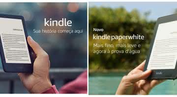 Quais são as vantagens de ter um Kindle? - Reprodução/Amazon