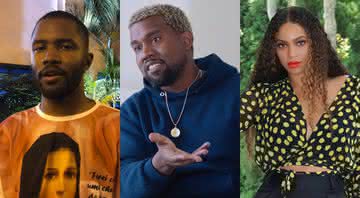Frank Ocean, Kanye e Beyoncé tem os melhores álbuns  da década segundo revista - Instagram/YouTube