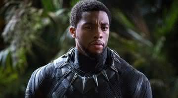 Chadwick Boseman como Pantera Negra - Reprodução/Marvel
